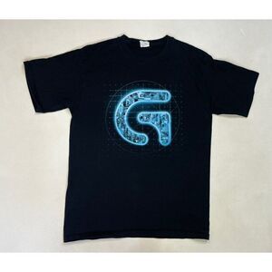 Logitech Promo Graphic T-shirt Men Medium Black Short Sleeve